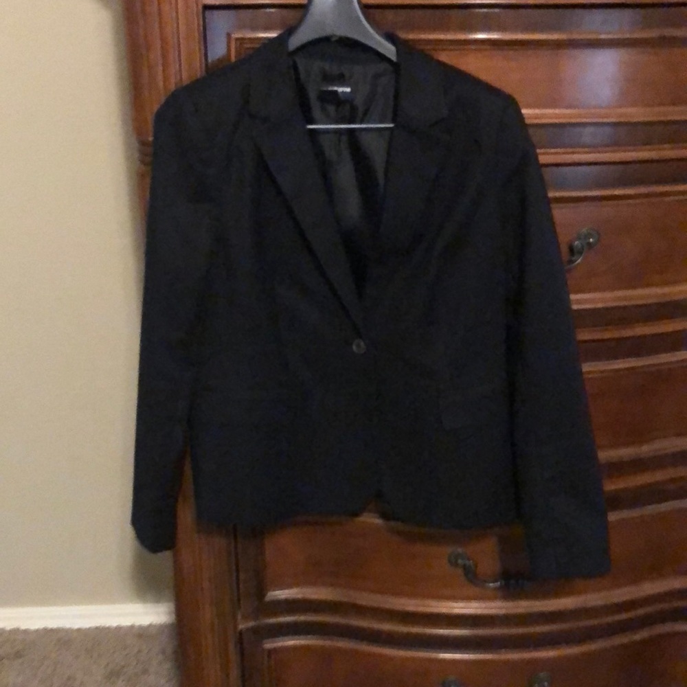 Black suit jacket